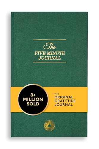 Intelligent Change The Five Minute Journal - Original Daily Gratitude Journal 2025 for Happiness, Mindfulness & Reflection - Daily Affirmations - Undated Planner Gifts for Women & Men