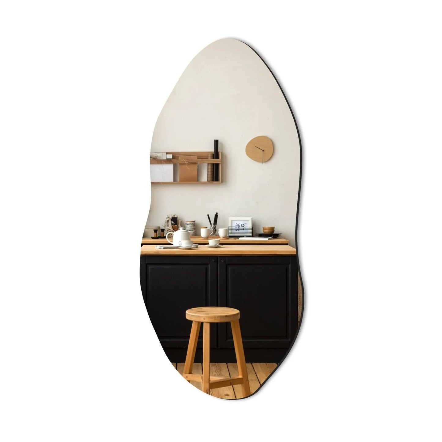 Delma Home Gym Mirrors, 12'' x 12'' Glass Mirror Tiles (16 PCS), Square Large Wall Mirror for Home Gym, Bedroom, Door,Bathroom, Frameless Mirror Sets jlhbookstore.store