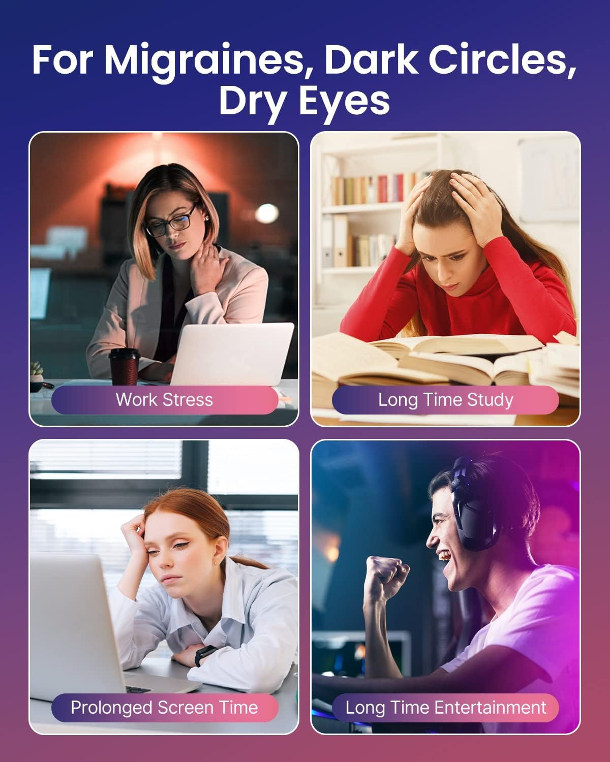 RENPHO Eyeris 1 Eye Massager with Heat, Christmas Birthday Gifts for Women Mom, FSA Eligible HSA Eye Mask for Migraine, Smart Sleep Mask for Dry Eyes Relax, Reduce Strain for Men Dad Her Him jlhbookstore.store