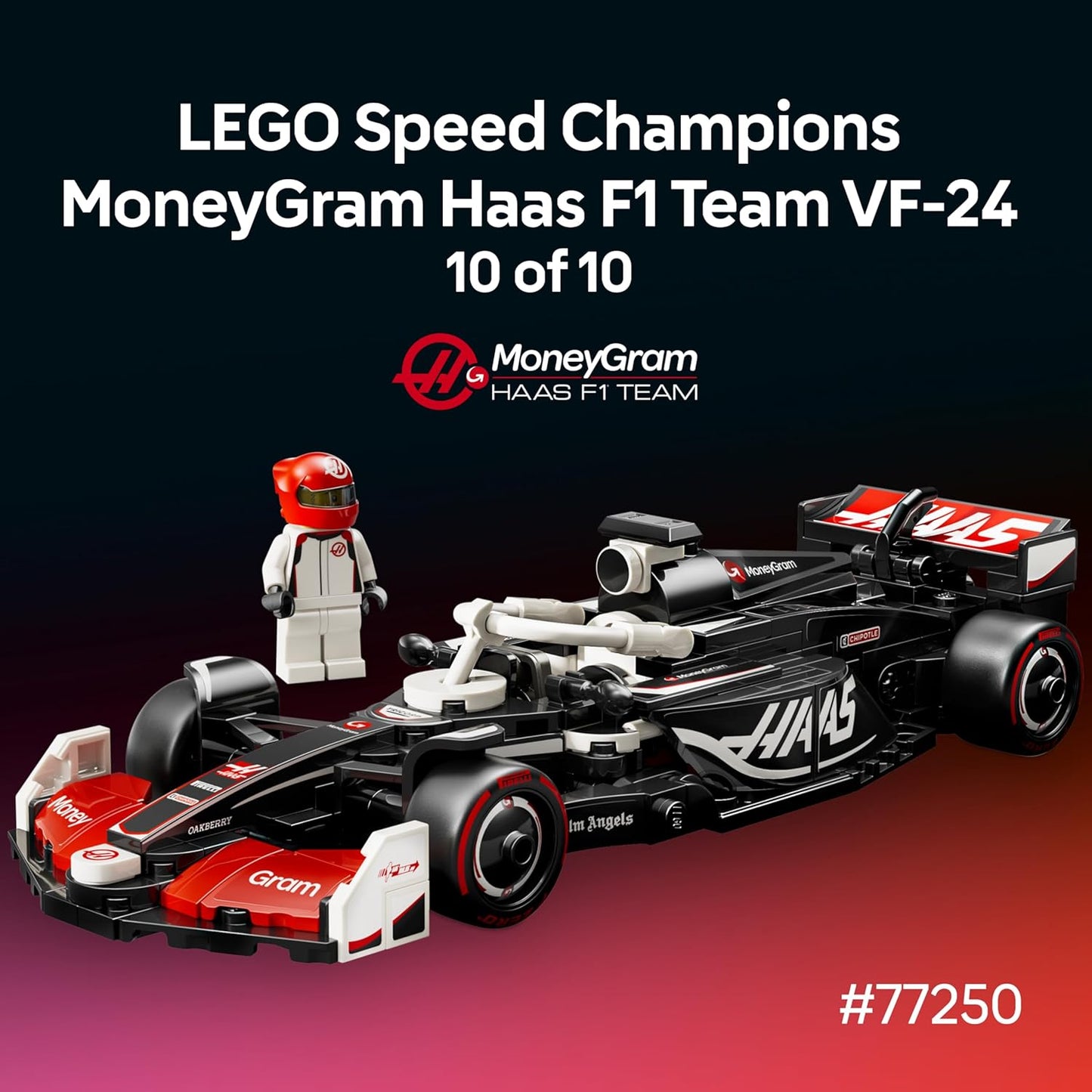 LEGO Speed Champions Ultimate Formula 1 Collector's Pack - Contains 10 Sets in 1 - Includes Exclusive Poster - Collectible F1 Model Car Kit - Gift for Christmas - 66802