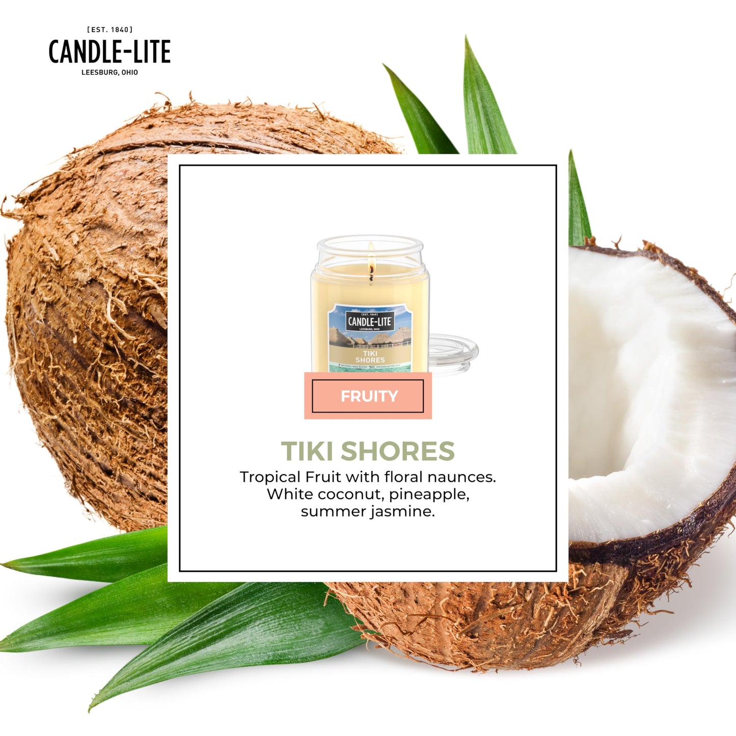 Candle-lite Fall Scented Candles, Creamy Vanilla Swirl, 18 oz Jar, Proudly Poured in The USA, Aromatherapy Candle, Single-Wick with 110 Hours of Burn Time, Perfect for Creating a Relaxing Ambiance jlhbookstore.store