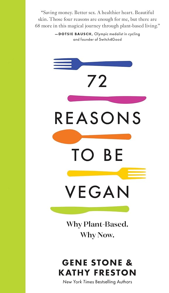 72 Reasons to Be Vegan: Why Plant-Based. Why Now. cover image