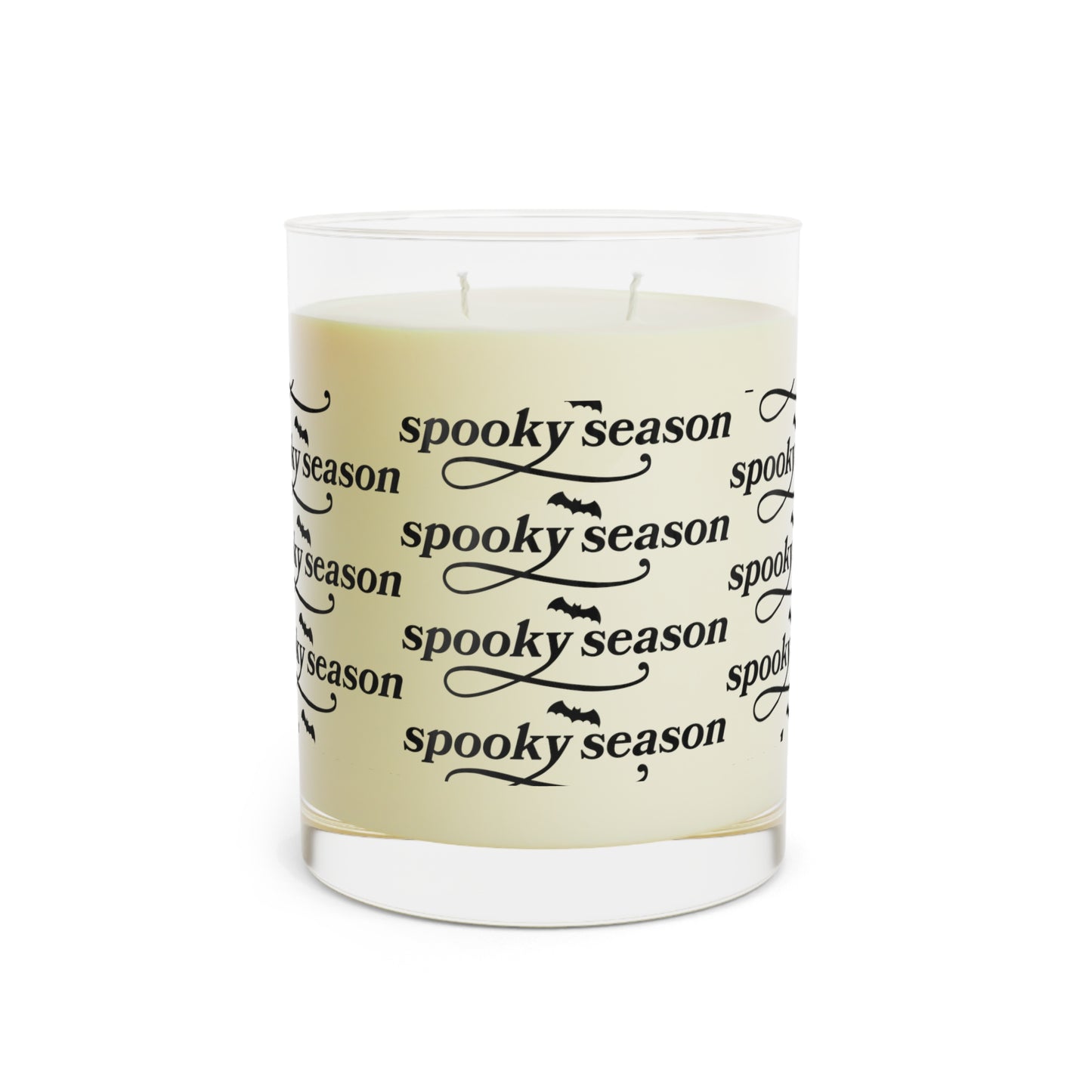 Spooky Season Scented Candle - Full Glass, 11oz