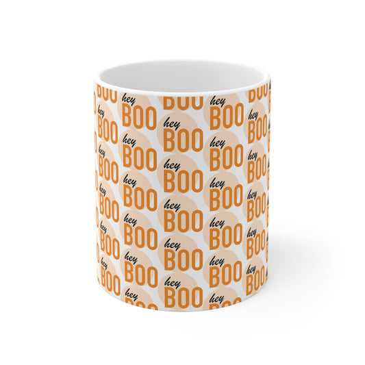 Hey Boo Cute Halloween Mug 11oz