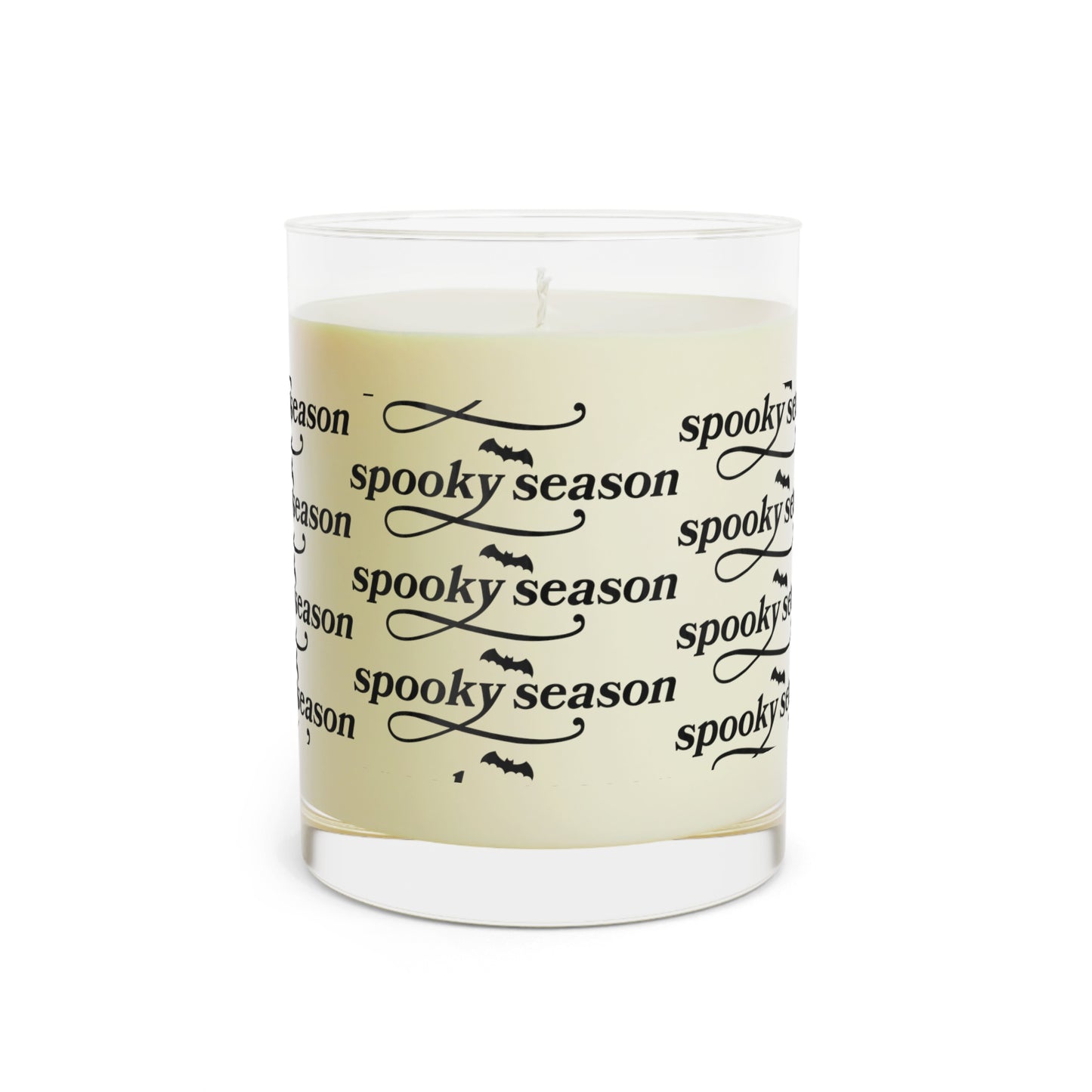 Spooky Season Scented Candle - Full Glass, 11oz