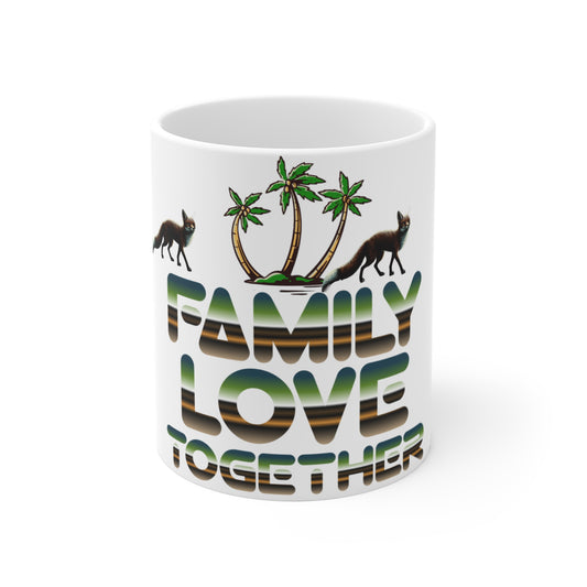 Family Love Together Mug 11oz