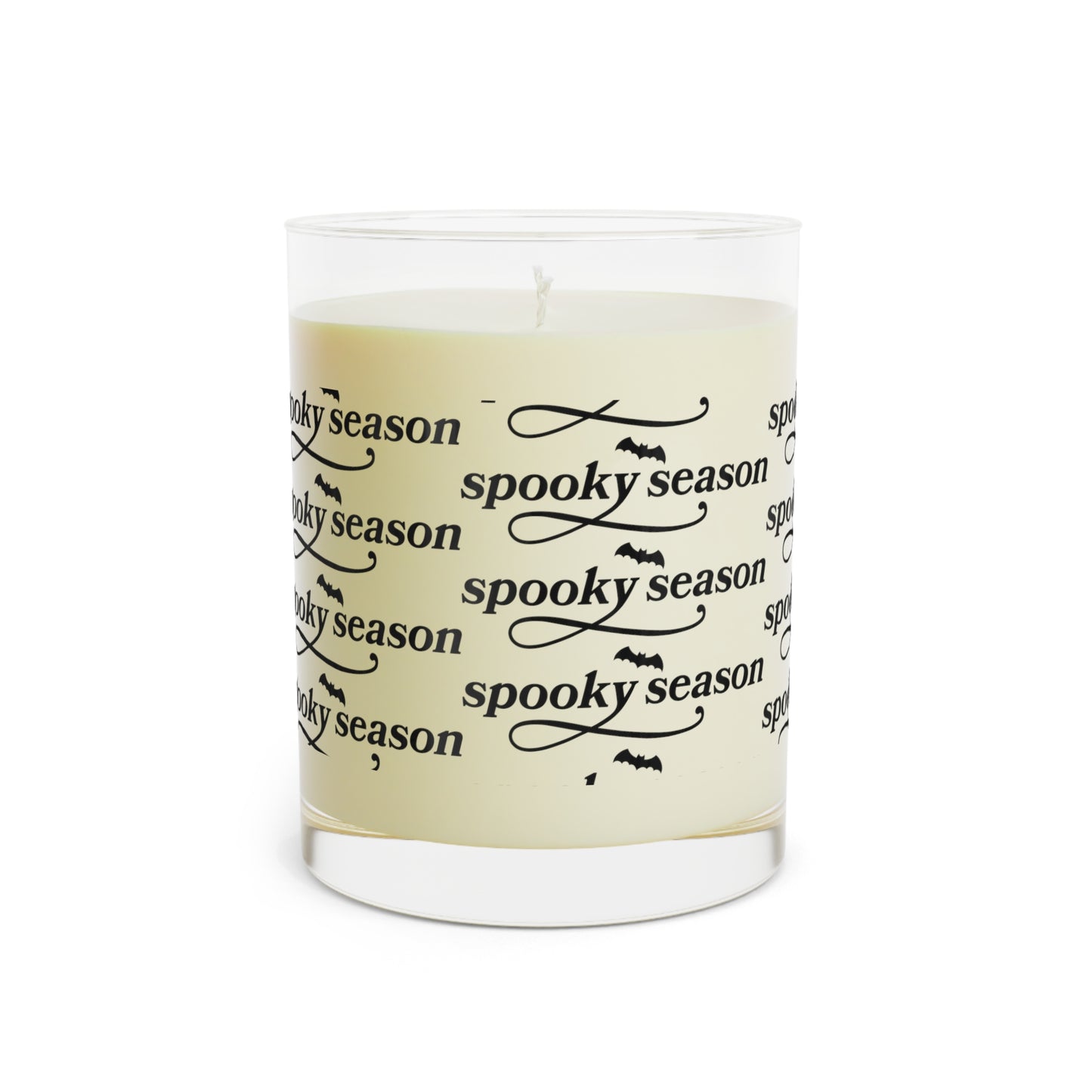 Spooky Season Scented Candle - Full Glass, 11oz