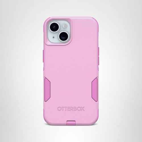OtterBox iPhone 16e, 15, 14, & 13 Commuter Series Case - Crisp Denim (Blue), Slim & Tough, Pocket-Friendly, with Port Protection