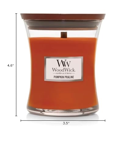 WoodWick Cinnamon Chai Holiday Candle Gifts for Women and Men, 9.7 oz Medium Hourglass Candle with Crackling Wick jlhbookstore.store