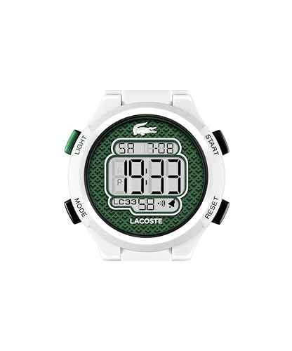 Lacoste LC33 Kids and Teens Digital Watch – 34mm Case, Digital Display with Day/Date, Alarm, Stopwatch, Countdown Timer and Backlight, Fun and Modern Design