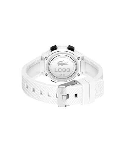 Lacoste LC33 Kids and Teens Digital Watch – 34mm Case, Digital Display with Day/Date, Alarm, Stopwatch, Countdown Timer and Backlight, Fun and Modern Design