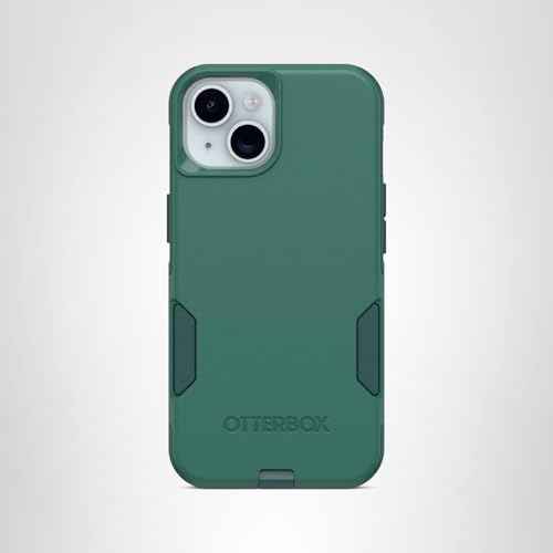 OtterBox iPhone 16e, 15, 14, & 13 Commuter Series Case - Crisp Denim (Blue), Slim & Tough, Pocket-Friendly, with Port Protection