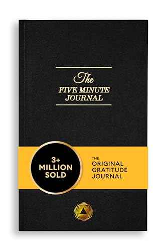 Intelligent Change The Five Minute Journal - Original Daily Gratitude Journal 2025 for Happiness, Mindfulness & Reflection - Daily Affirmations - Undated Planner Gifts for Women & Men