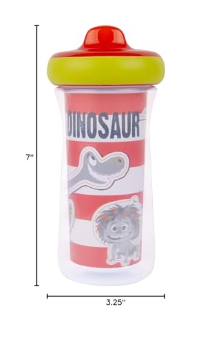 The First Years Disney Princess Kids Insulated Sippy Cups - Dishwasher Safe Spill Proof Toddler Cups - Ages 12 Months and Up - 9 Ounces - 2 Count