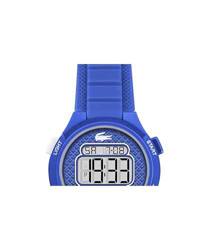Lacoste LC33 Kids and Teens Digital Watch – 34mm Case, Digital Display with Day/Date, Alarm, Stopwatch, Countdown Timer and Backlight, Fun and Modern Design