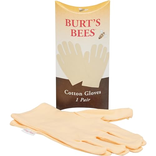 Burt's Bees Christmas Gifts, 3 Body Skincare Stocking Stuffers, Hand Repair Set, 3 Hand Creams plus Gloves - Almond Milk Hand Cream, Lemon Butter Cuticle Cream, Shea Butter Hand Repair Cream jlhbookstore.store