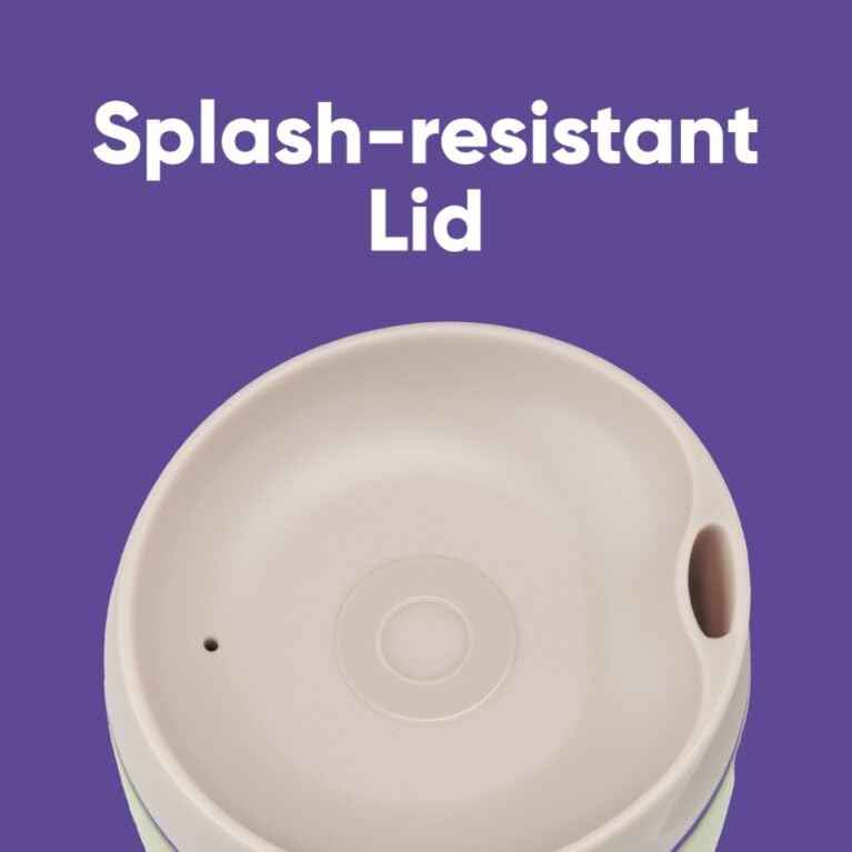 Owala SmoothSip Insulated Stainless Steel Coffee Tumbler, Reusable Iced Coffee Cup, Hot Coffee Travel Mug, BPA Free, 20 oz, Pink (Watermelon Breeze)