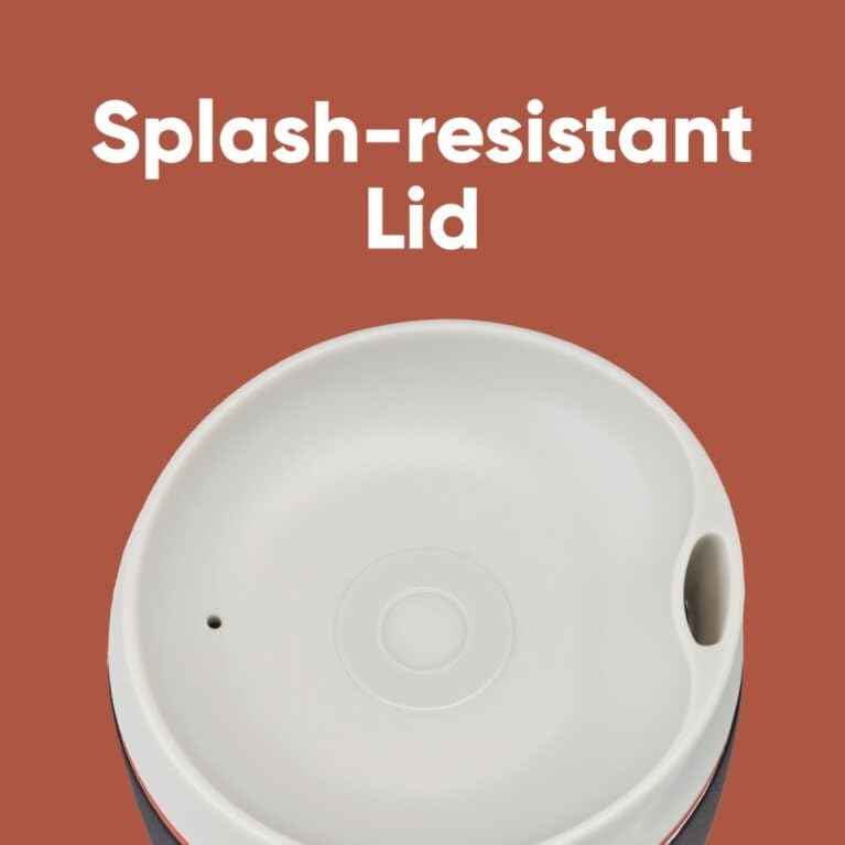 Owala SmoothSip Insulated Stainless Steel Coffee Tumbler, Reusable Iced Coffee Cup, Hot Coffee Travel Mug, BPA Free, 20 oz, Pink (Watermelon Breeze)