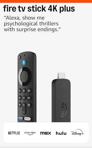 Amazon Fire TV Stick 4K (newest model) with AI-powered Fire TV Search, Wi-Fi 6, stream over 1.8 million movies and shows, free & live TV