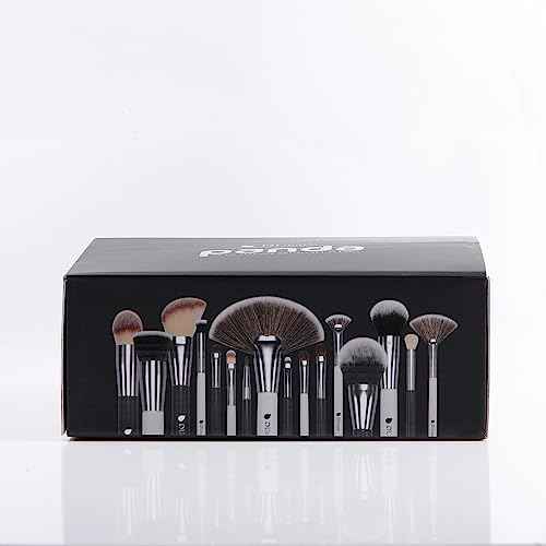 DUcare Professional Makeup Brushes Set 27Pcs Makeup Brush Set Premium Synthetic Kabuki Foundation Blending Face Powder Blush Concealers Eye Shadows Brushes