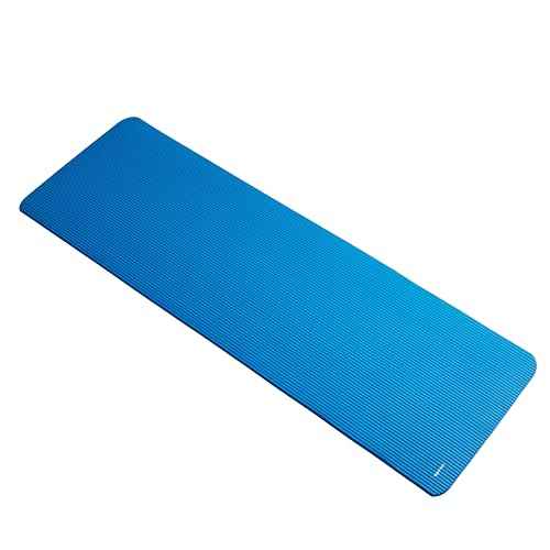 Amazon Basics 1/2 Inch Extra Thick Exercise Yoga Mat with Carrying Strap, Cushioned Support, for Fitness and Gym Workouts