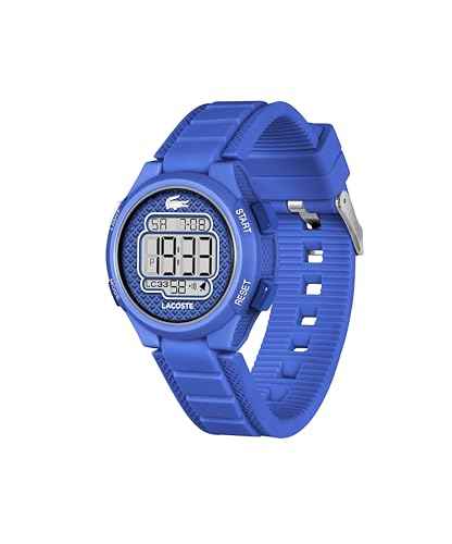 Lacoste LC33 Kids and Teens Digital Watch – 34mm Case, Digital Display with Day/Date, Alarm, Stopwatch, Countdown Timer and Backlight, Fun and Modern Design
