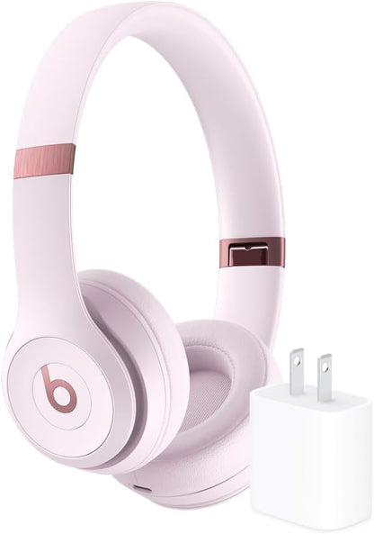 Beats Solo 4 - Wireless On-Ear Bluetooth Headphones, Up to 50-Hour Battery Life, Ultra-Lightweight Comfort, Powerful and Balanced Sound, Apple & Android Compatible - Slate Blue