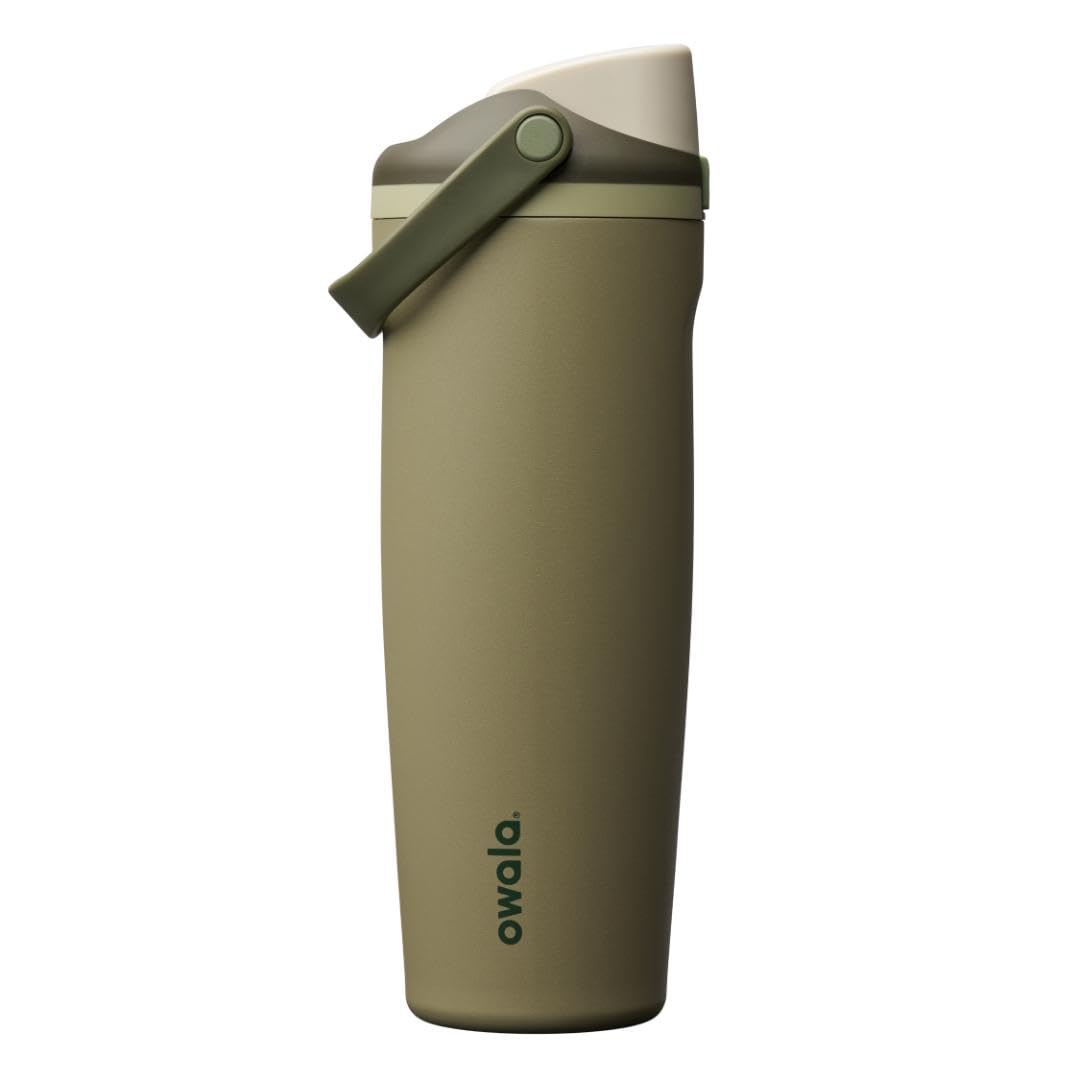 Owala FreeSip Sway Insulated Stainless Steel Water Bottle with Two-Way Spout, Built-In Straw and Bucket Handle, Made for Travel, School, and Sports, 40oz, BPA Free, Leak Proof, Off Road jlhbookstore.store