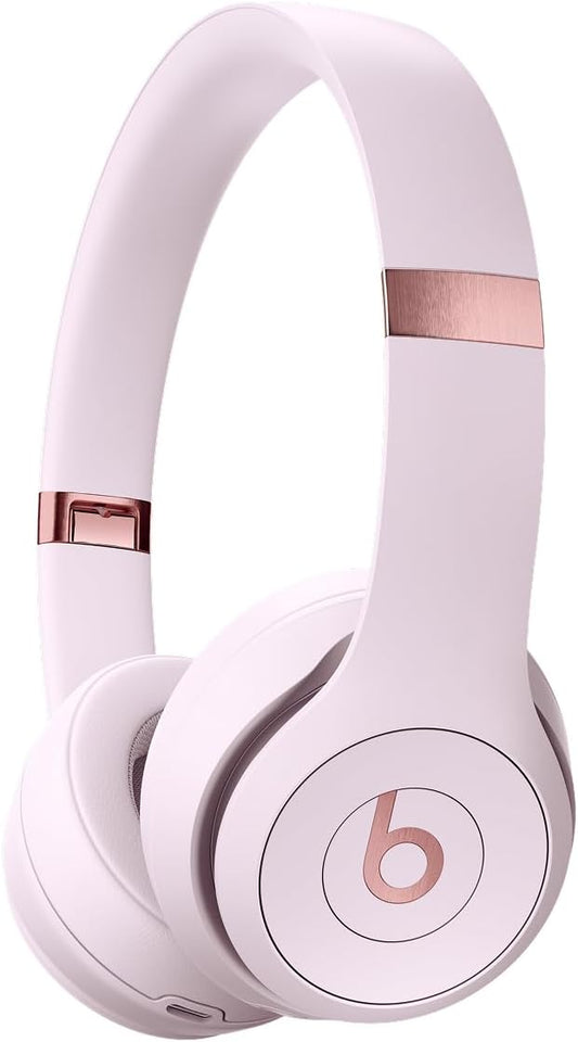 Beats Solo 4 - Wireless On-Ear Bluetooth Headphones, Up to 50-Hour Battery Life, Ultra-Lightweight Comfort, Powerful and Balanced Sound, Apple & Android Compatible - Slate Blue