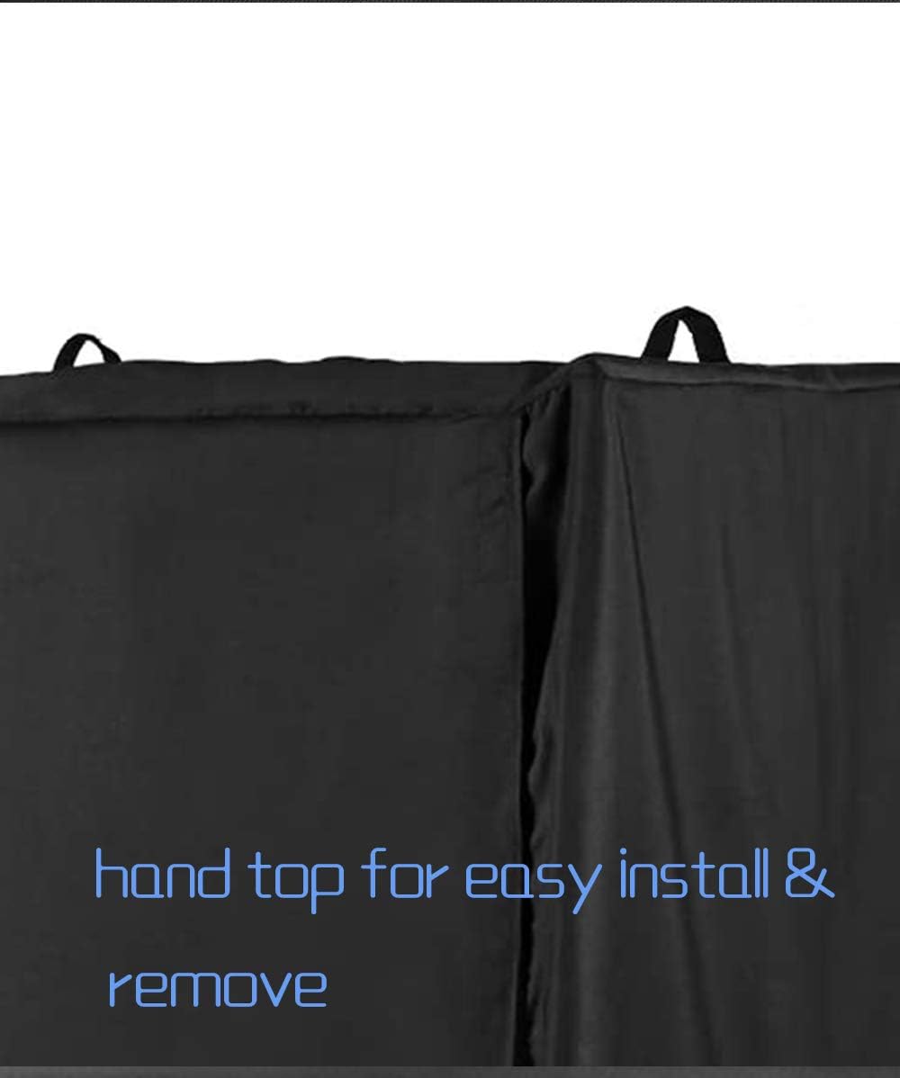 Universal Bird Cage Cover(Black) Good Night Birdcage Cover Black-Out Birdcage Cover Durable Breathable Washable Material