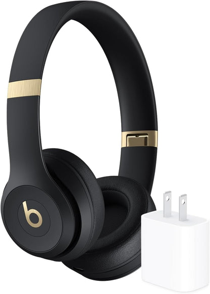 Beats Solo 4 - Wireless On-Ear Bluetooth Headphones, Up to 50-Hour Battery Life, Ultra-Lightweight Comfort, Powerful and Balanced Sound, Apple & Android Compatible - Slate Blue