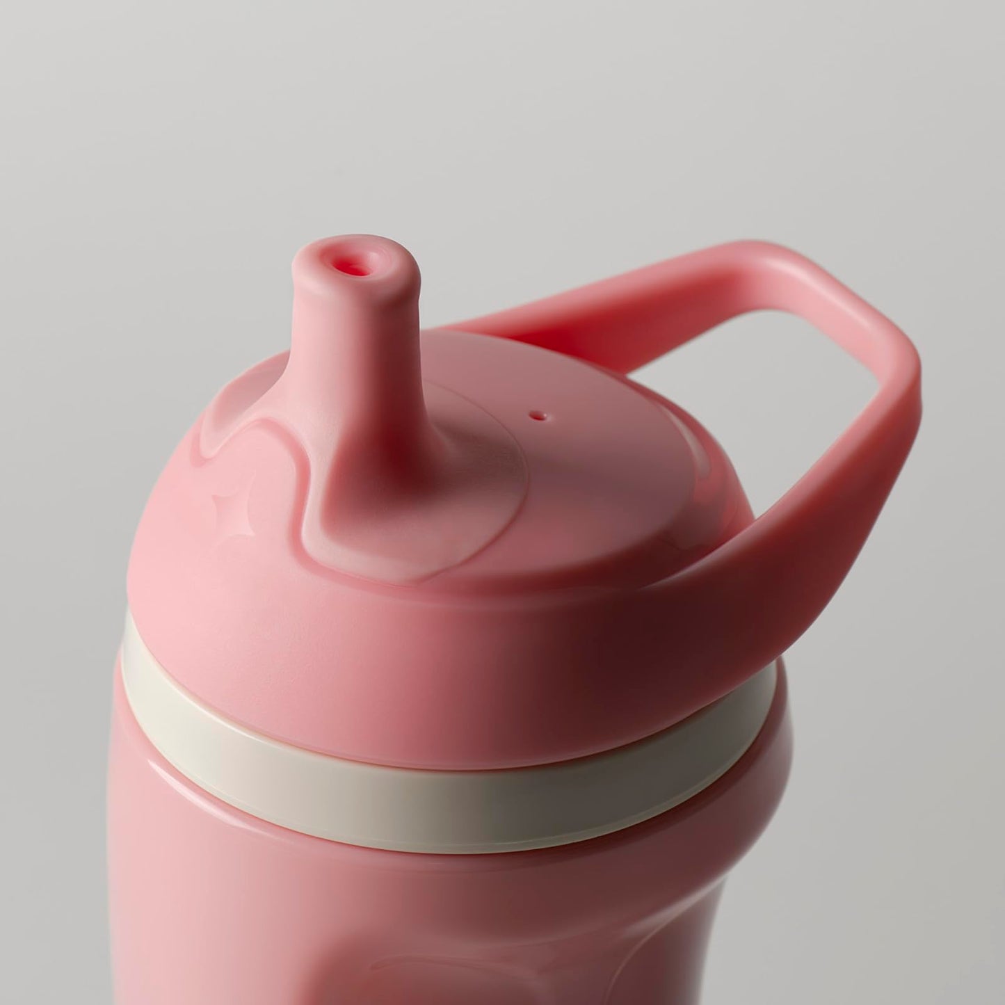 Tommee Tippee Insulated 9oz Sporty Spout Toddler Water Bottle, No Spill, Sippy Cups for Toddlers 1-3, Two-Piece Valve Helps Stop Spills, Light Blue & Orange, BPA Free, Pack of 2