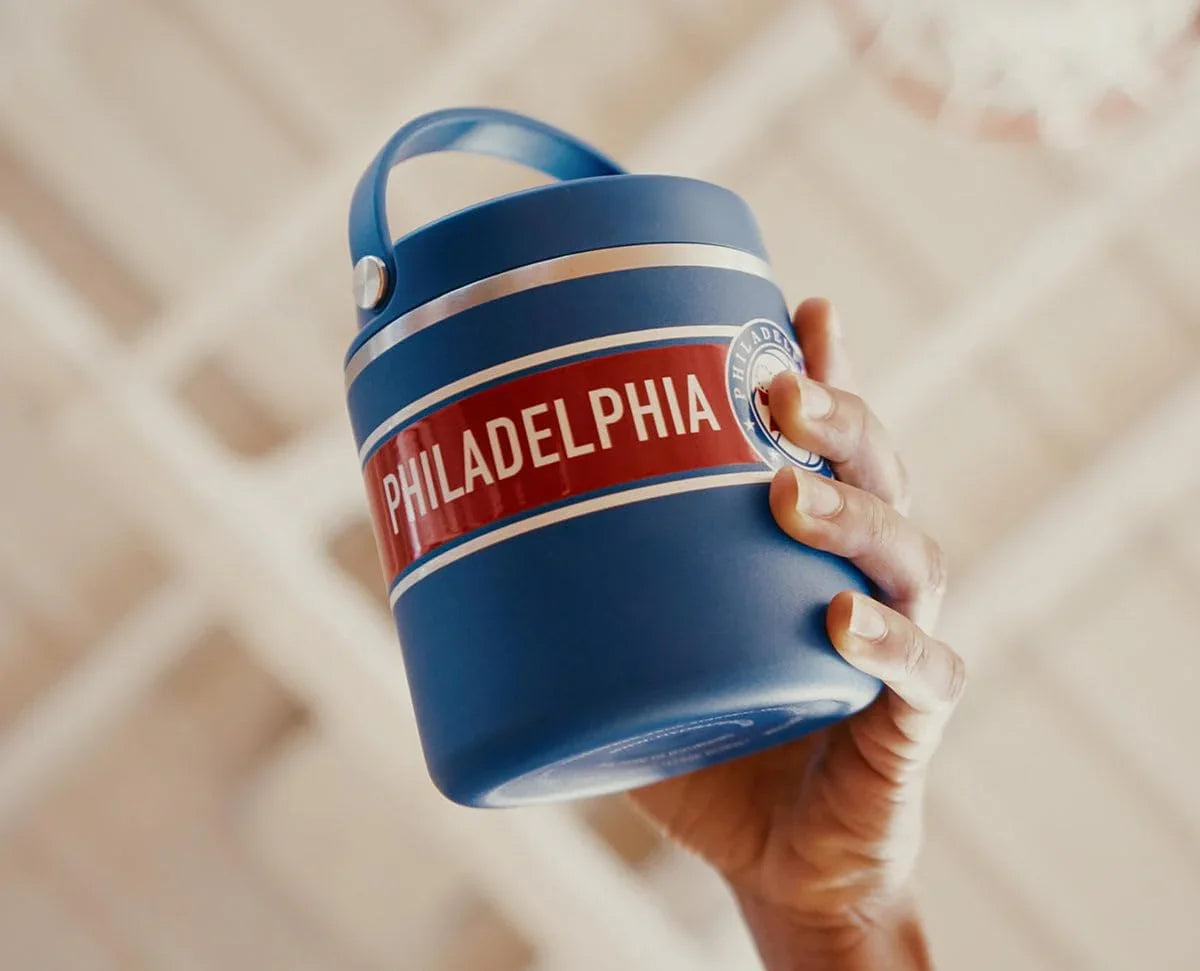 Hydrapeak 25oz Stainless Steel Vacuum Insulated Food Jar for Hot Food and Cold Food, Wide Mouth Leak-Proof Soup Jar for Adults, 10 Hours Hot and 16 Hours Cold (Seafoam) - Jlhbookstore.store