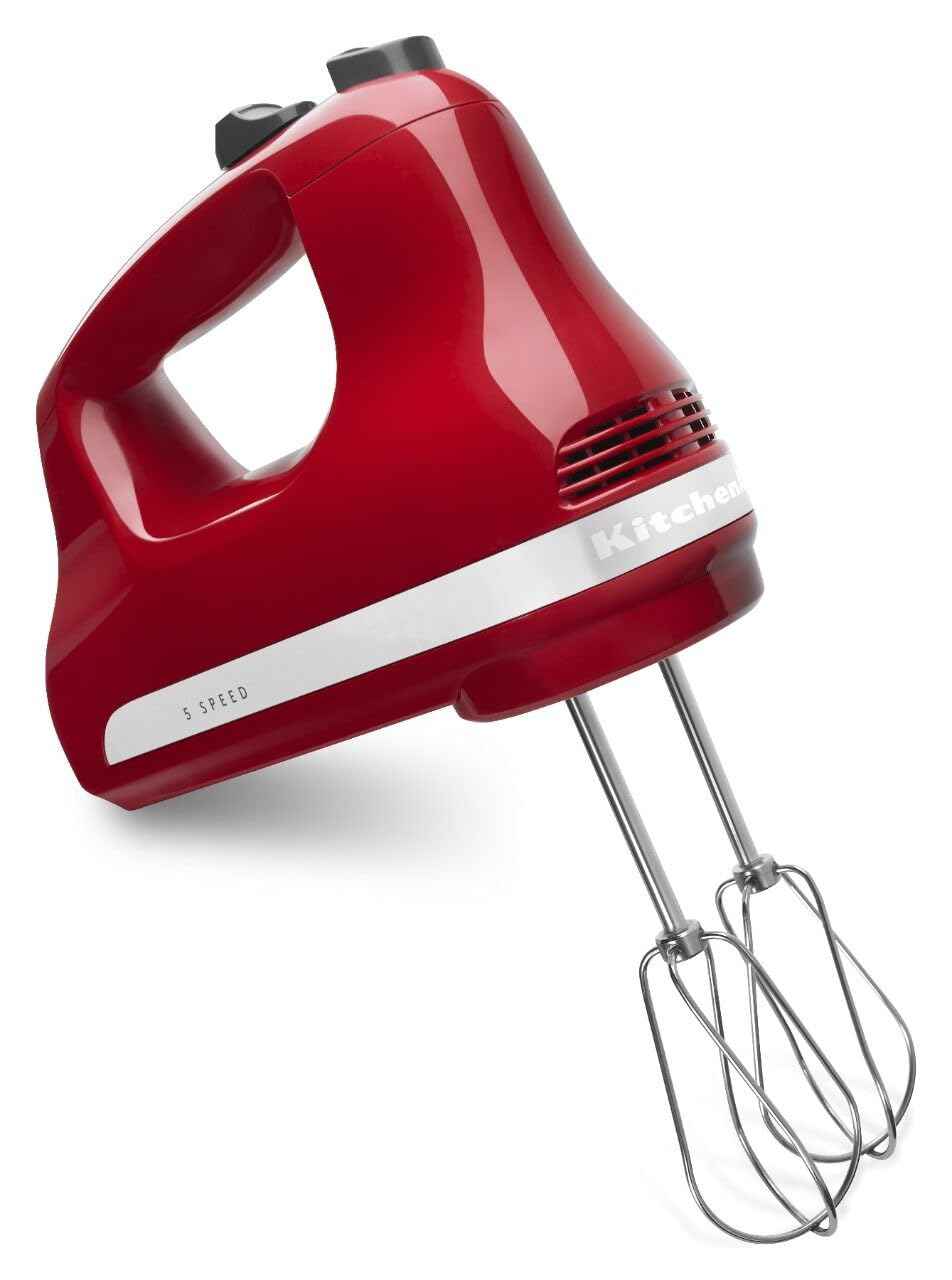 KitchenAid 5 Ultra Power Speed Hand Mixer - KHM512, White
