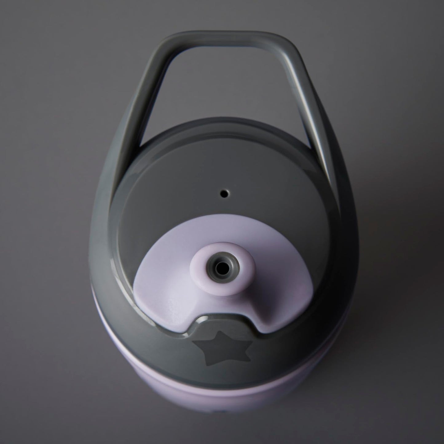 Tommee Tippee Insulated 9oz Sporty Spout Toddler Water Bottle, No Spill, Sippy Cups for Toddlers 1-3, Two-Piece Valve Helps Stop Spills, Lilac & Plum, BPA Free, Pack of 2