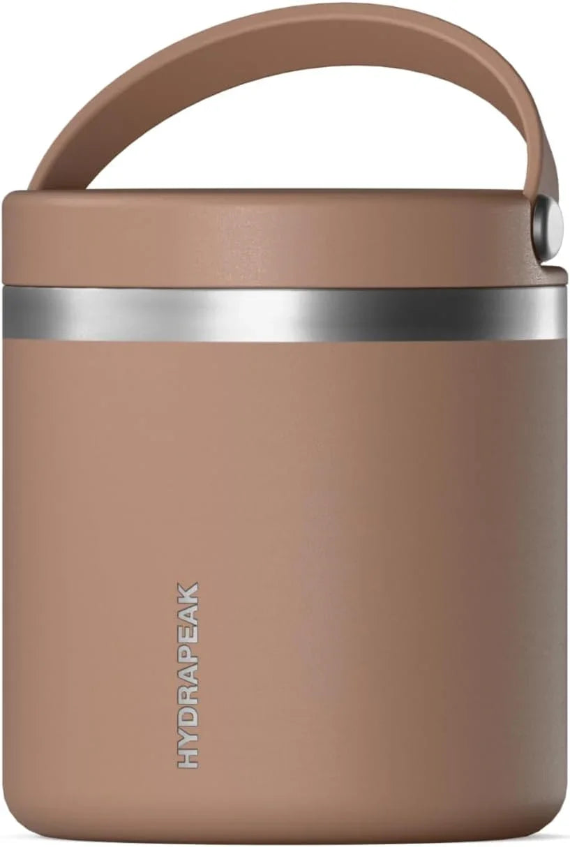 Hydrapeak 25oz Stainless Steel Vacuum Insulated Food Jar for Hot Food and Cold Food, Wide Mouth Leak-Proof Soup Jar for Adults, 10 Hours Hot and 16 Hours Cold (Seafoam) - Jlhbookstore.store