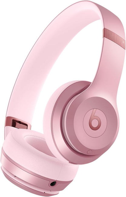 Beats Solo 4 - Wireless On-Ear Bluetooth Headphones, Up to 50-Hour Battery Life, Ultra-Lightweight Comfort, Powerful and Balanced Sound, Apple & Android Compatible - Slate Blue