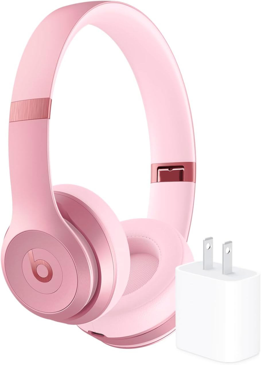 Beats Solo 4 - Wireless On-Ear Bluetooth Headphones, Up to 50-Hour Battery Life, Ultra-Lightweight Comfort, Powerful and Balanced Sound, Apple & Android Compatible - Slate Blue