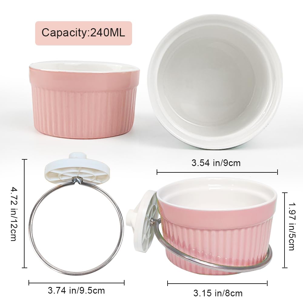 Bird Feeding Cups Parrot Food Cage Bowl Clamp Holder Coop Cup, Ceramic Bird Cage Water Bowl, Pet Feeder Cage for Parakeet African Greys Conure Cockatiels Lovebird Budgie-Blue