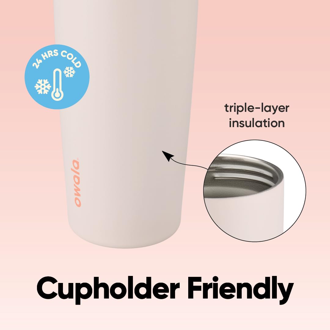 Owala FreeSip Sway Insulated Stainless Steel Water Bottle with Two-Way Spout, Built-In Straw and Bucket Handle, Made for Travel, School, and Sports, 40oz, BPA Free, Leak Proof, Off Road jlhbookstore.store