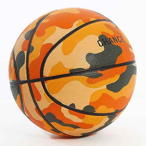 Chance Premium Design Printed Rubber Outdoor & Indoor Basketball, Juicy Multi Colored