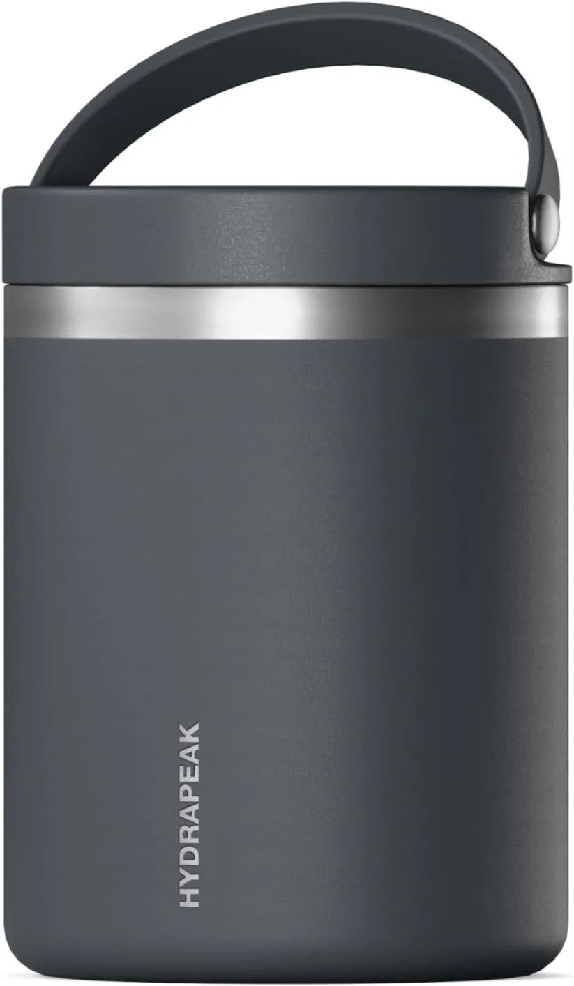 Hydrapeak 25oz Stainless Steel Vacuum Insulated Food Jar for Hot Food and Cold Food, Wide Mouth Leak-Proof Soup Jar for Adults, 10 Hours Hot and 16 Hours Cold (Seafoam) - Jlhbookstore.store