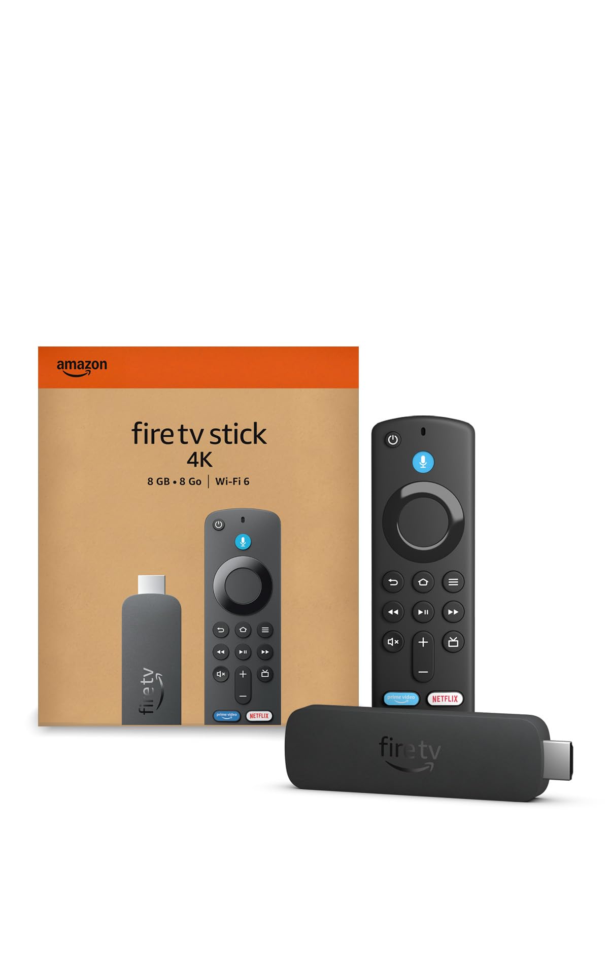 Amazon Fire TV Stick 4K (newest model) with AI-powered Fire TV Search, Wi-Fi 6, stream over 1.8 million movies and shows, free & live TV jlhbookstore.store