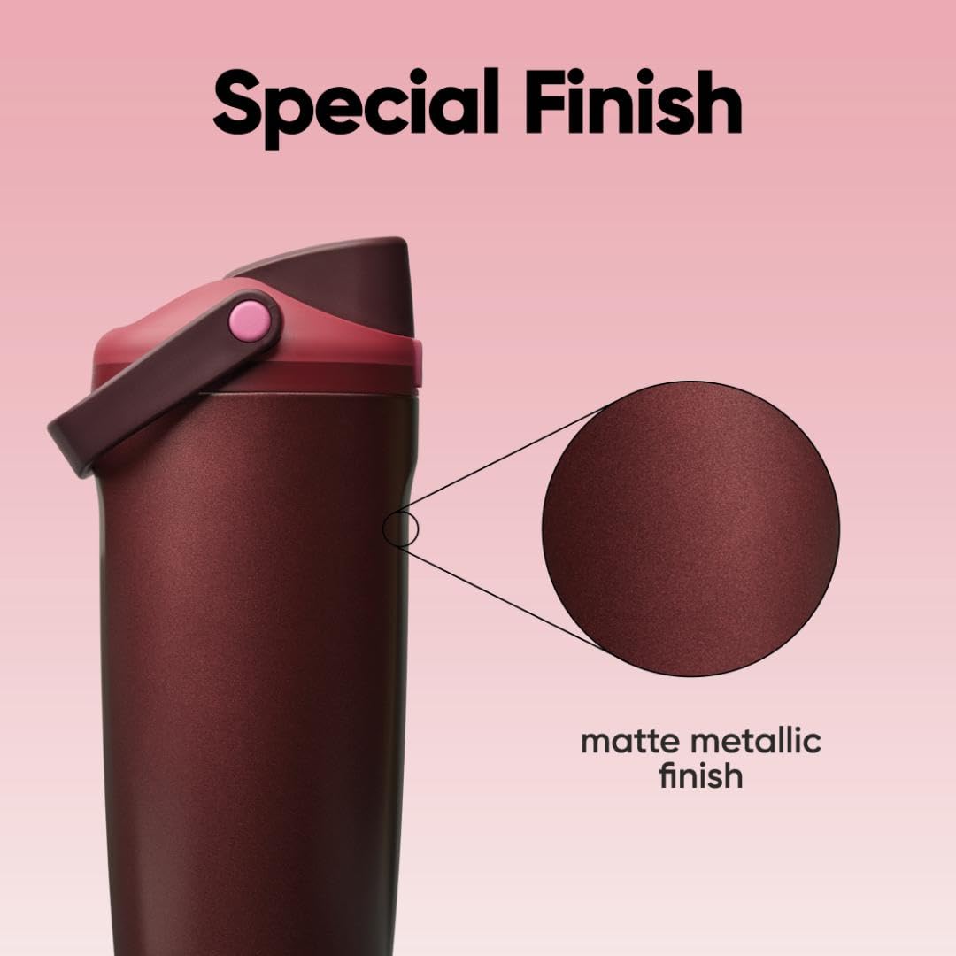 Owala FreeSip Sway Insulated Stainless Steel Water Bottle with Two-Way Spout, Built-In Straw and Bucket Handle, Made for Travel, School, and Sports, 40oz, BPA Free, Leak Proof, Off Road jlhbookstore.store