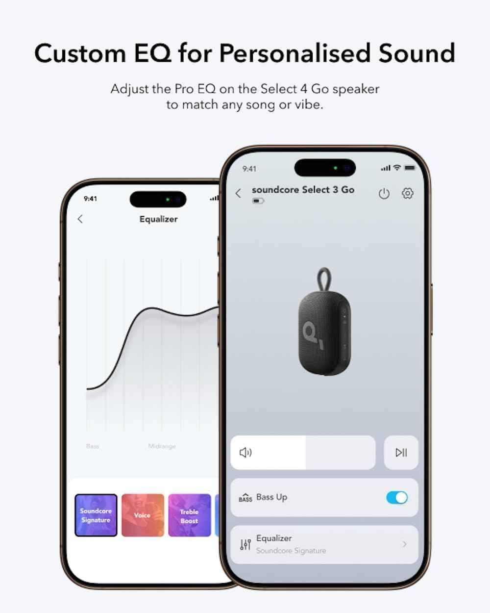 Soundcore Select 4 Go Bluetooth Shower Speaker by Anker, IP67 Waterproof/Dustproof, Ultra-Portable Speaker, Wireless, 20H Playtime, Floatable, Powerful Sound, Electronics for Outdoors/Home/Travel