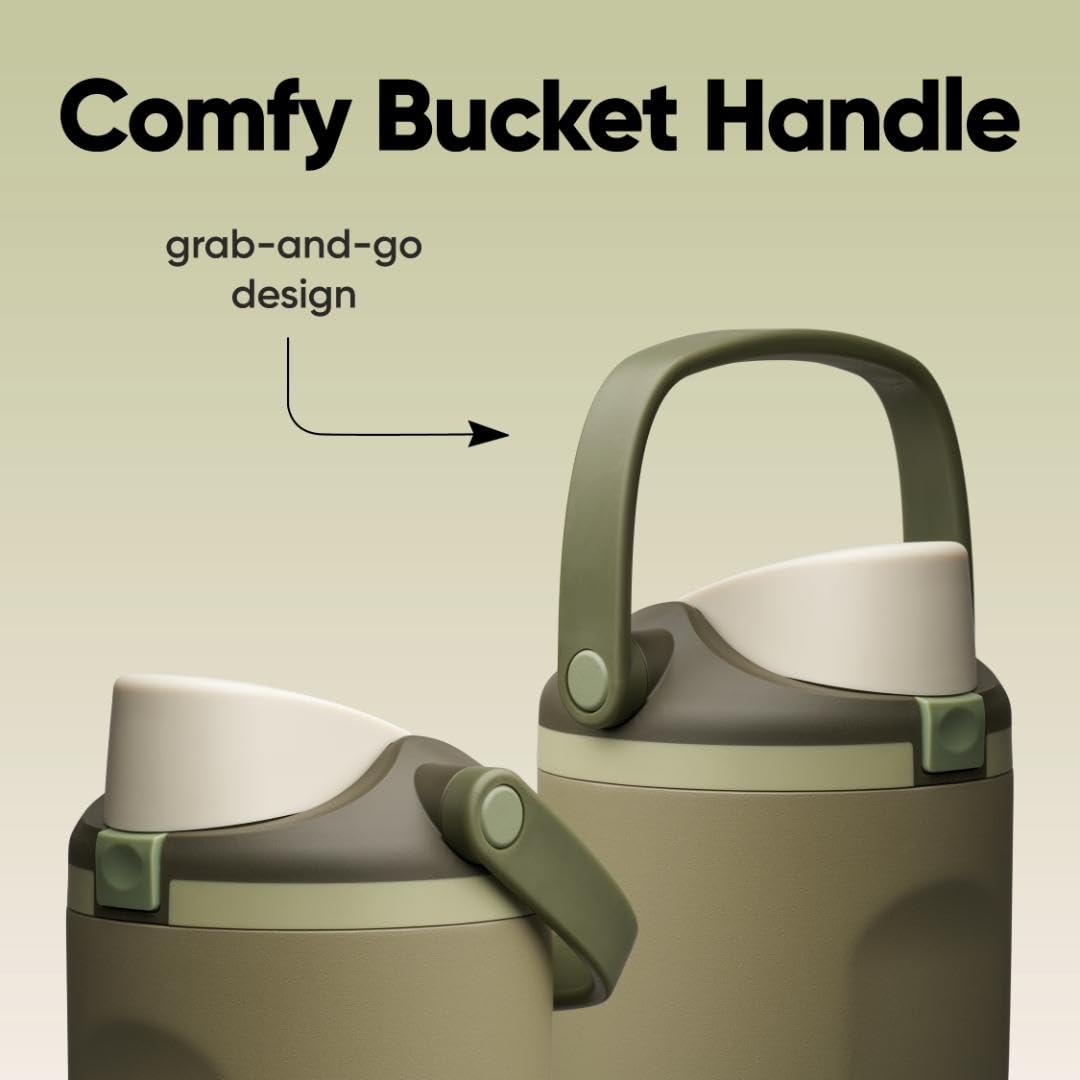 Owala FreeSip Sway Insulated Stainless Steel Water Bottle with Two-Way Spout, Built-In Straw and Bucket Handle, Made for Travel, School, and Sports, 40oz, BPA Free, Leak Proof, Off Road jlhbookstore.store