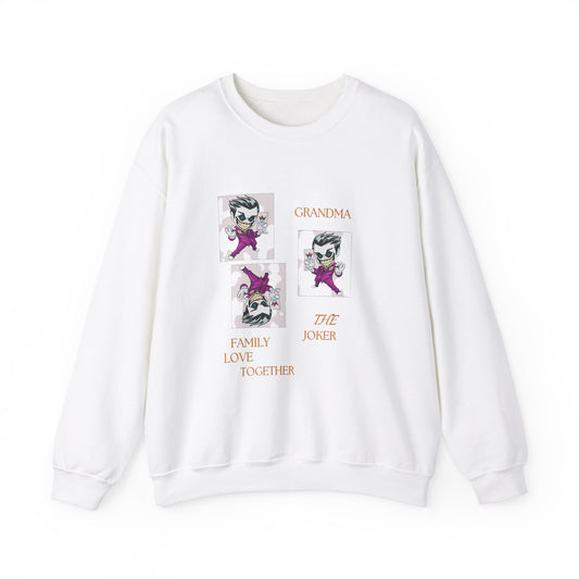 FAMILY LOVE TOGETHER Unisex Heavy Blend™ Crewneck Sweatshirt