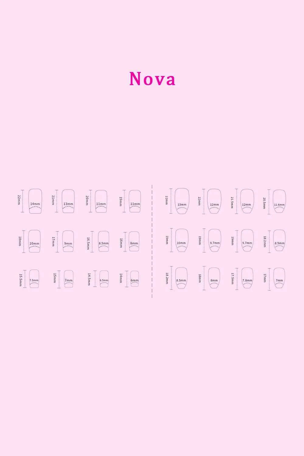 SO PINK BEAUTY Press On Nails 2 Packs