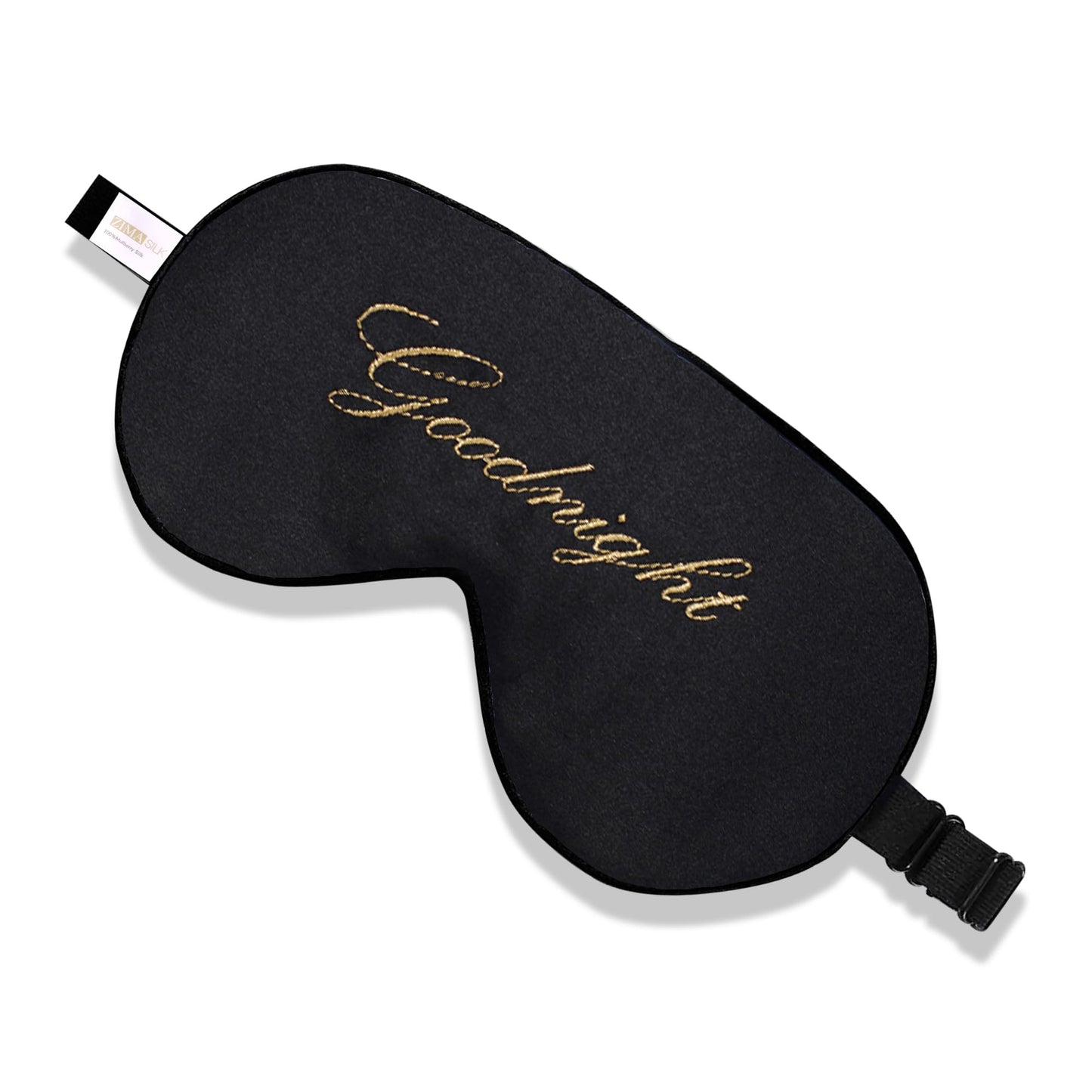 ZIMASILK 100% Mulberry Silk Sleep Mask with Adjustable Strap, Super-Smooth Soft Natural Silk Eye Mask for Sleep, Multiple Color Options(Navy Blue) jlhbookstore.store