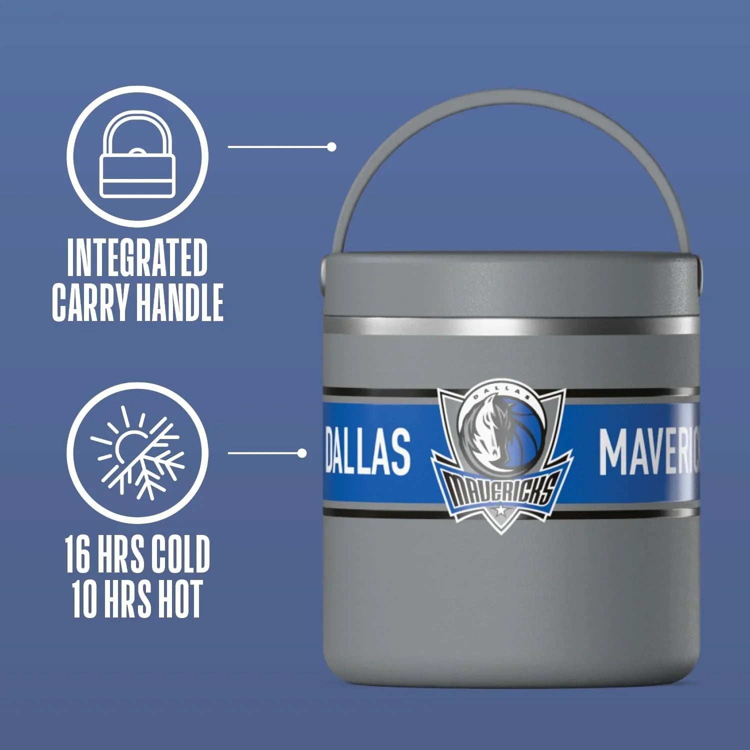 Hydrapeak 25oz Stainless Steel Vacuum Insulated Food Jar for Hot Food and Cold Food, Wide Mouth Leak-Proof Soup Jar for Adults, 10 Hours Hot and 16 Hours Cold (Seafoam) - Jlhbookstore.store